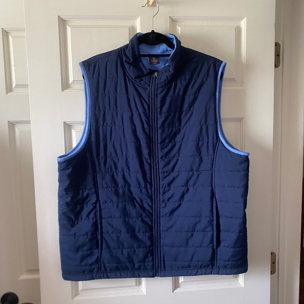 Club Room - Reversible Navy/Blue Vest - Size XL